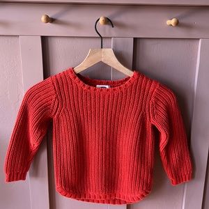 Rust/red colored sweater old navy